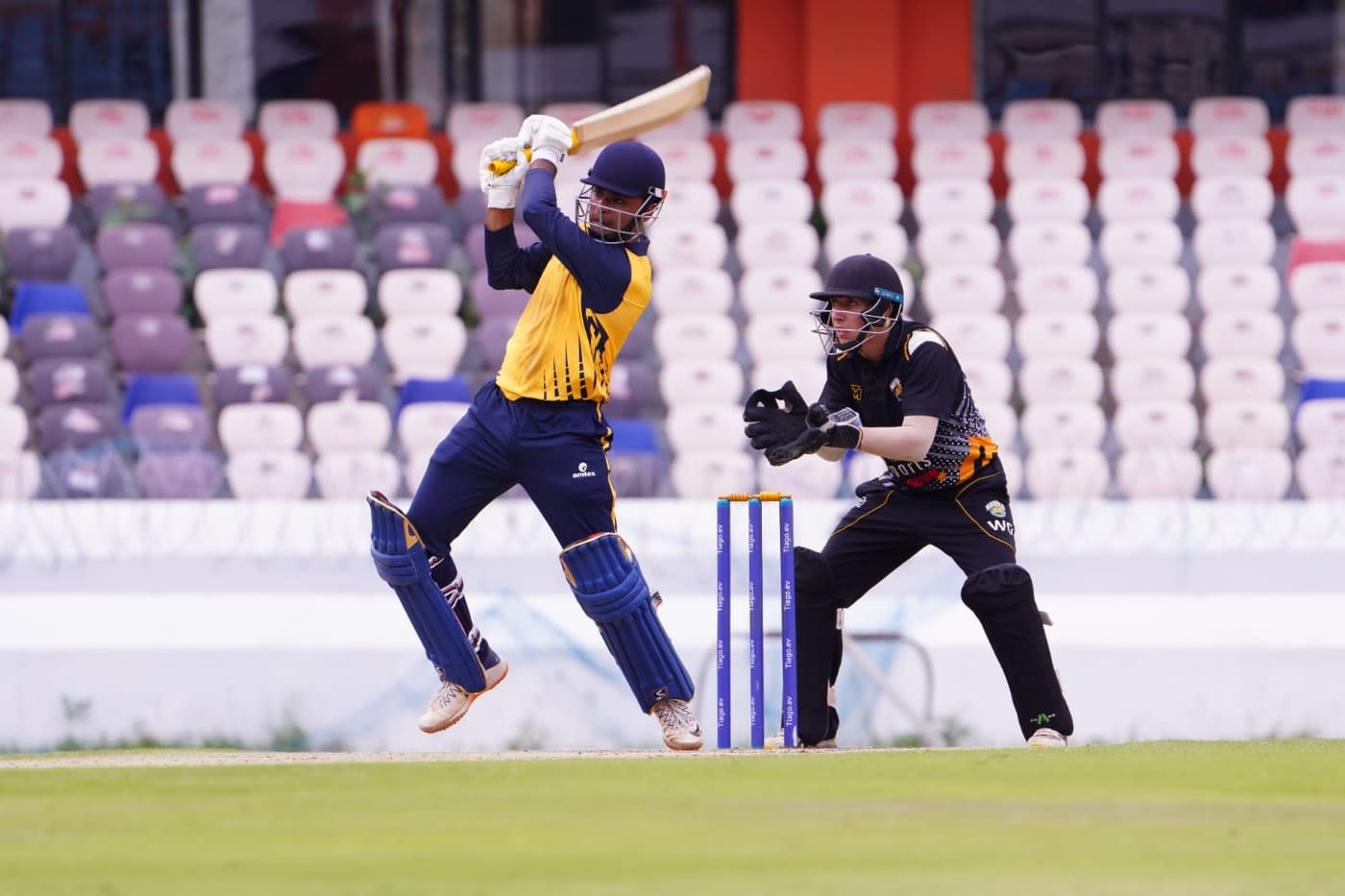 Rahul Singh pulls one away