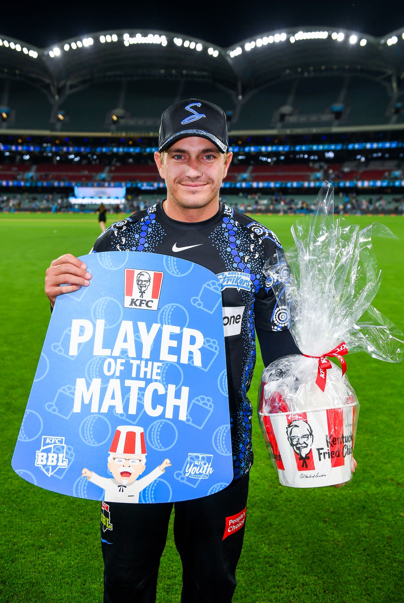 Cameron Boyce picked up 2 for 13 from his four overs