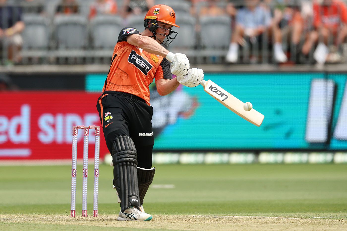 Nick Hobson gave Perth Scorchers a late boost