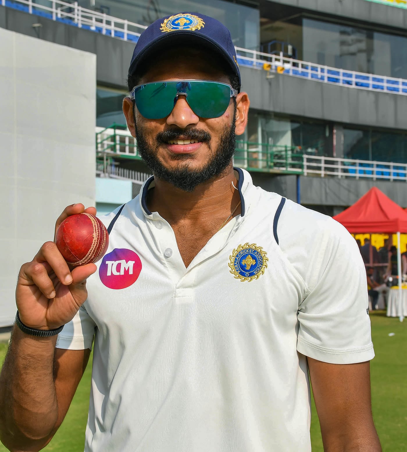 Basil Thampi picked up five wickets in Assam's first innings