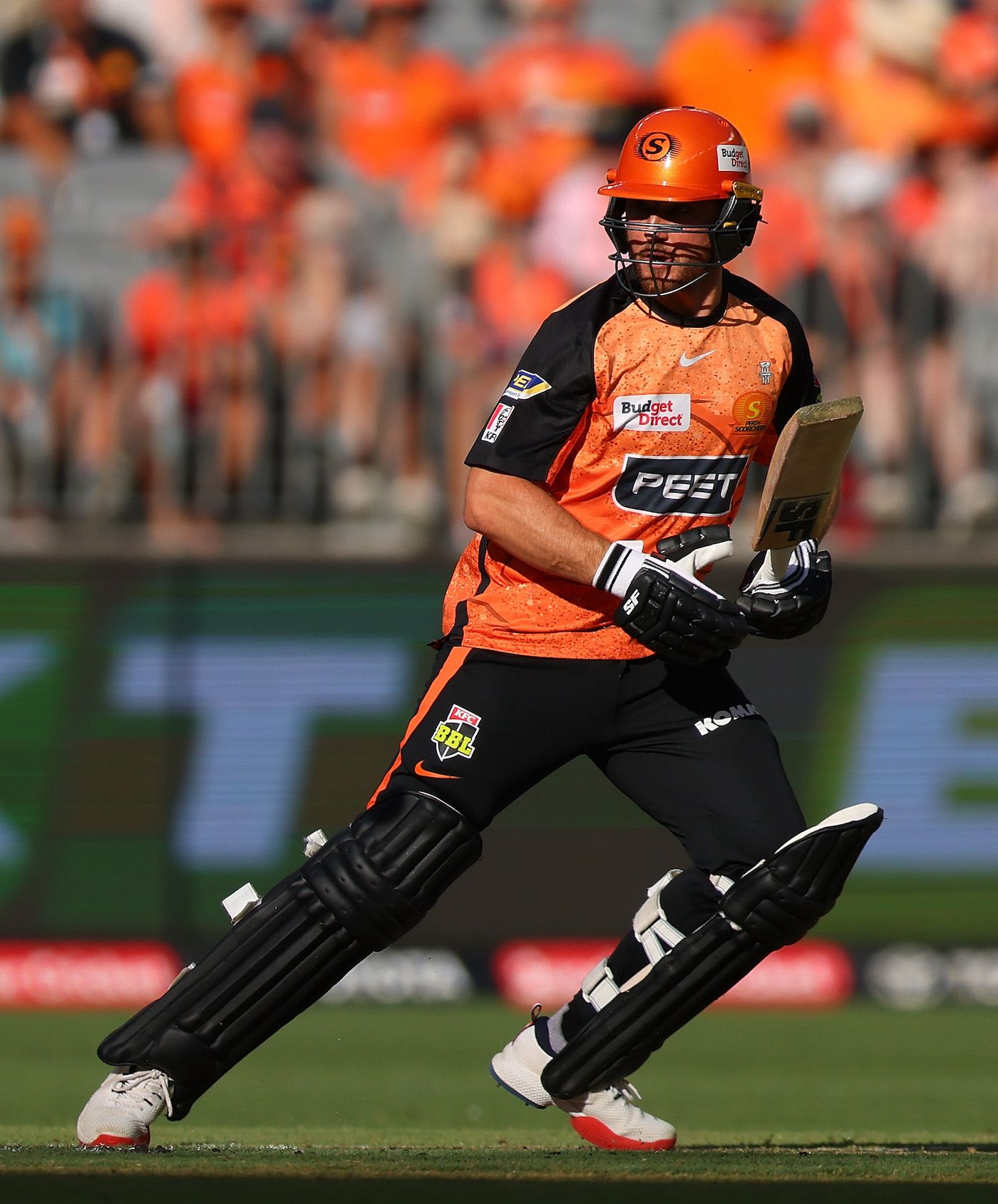 Laurie Evans gave the Scorchers innings momentum