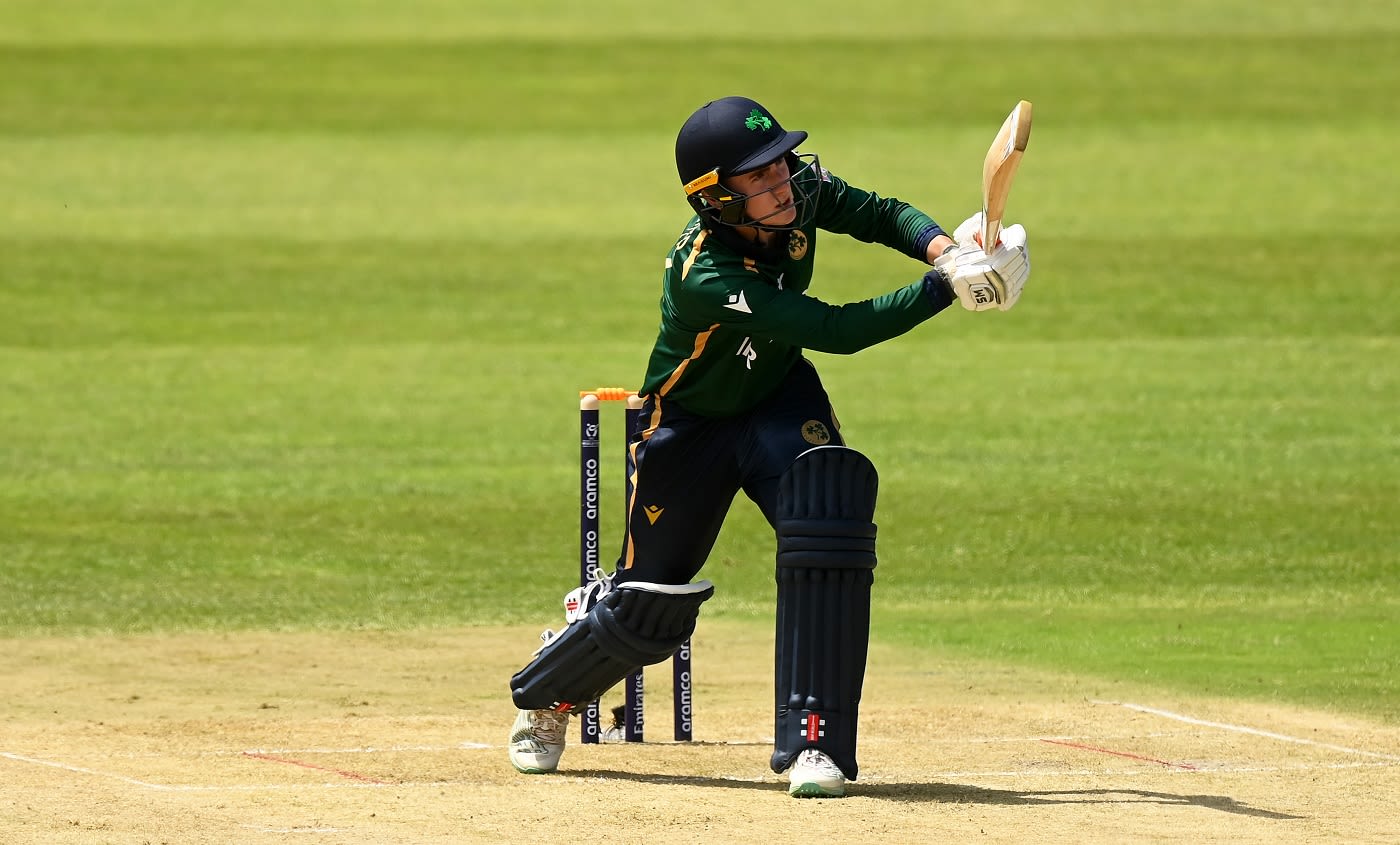 Ryan Hunter notched up a half-century against the USA