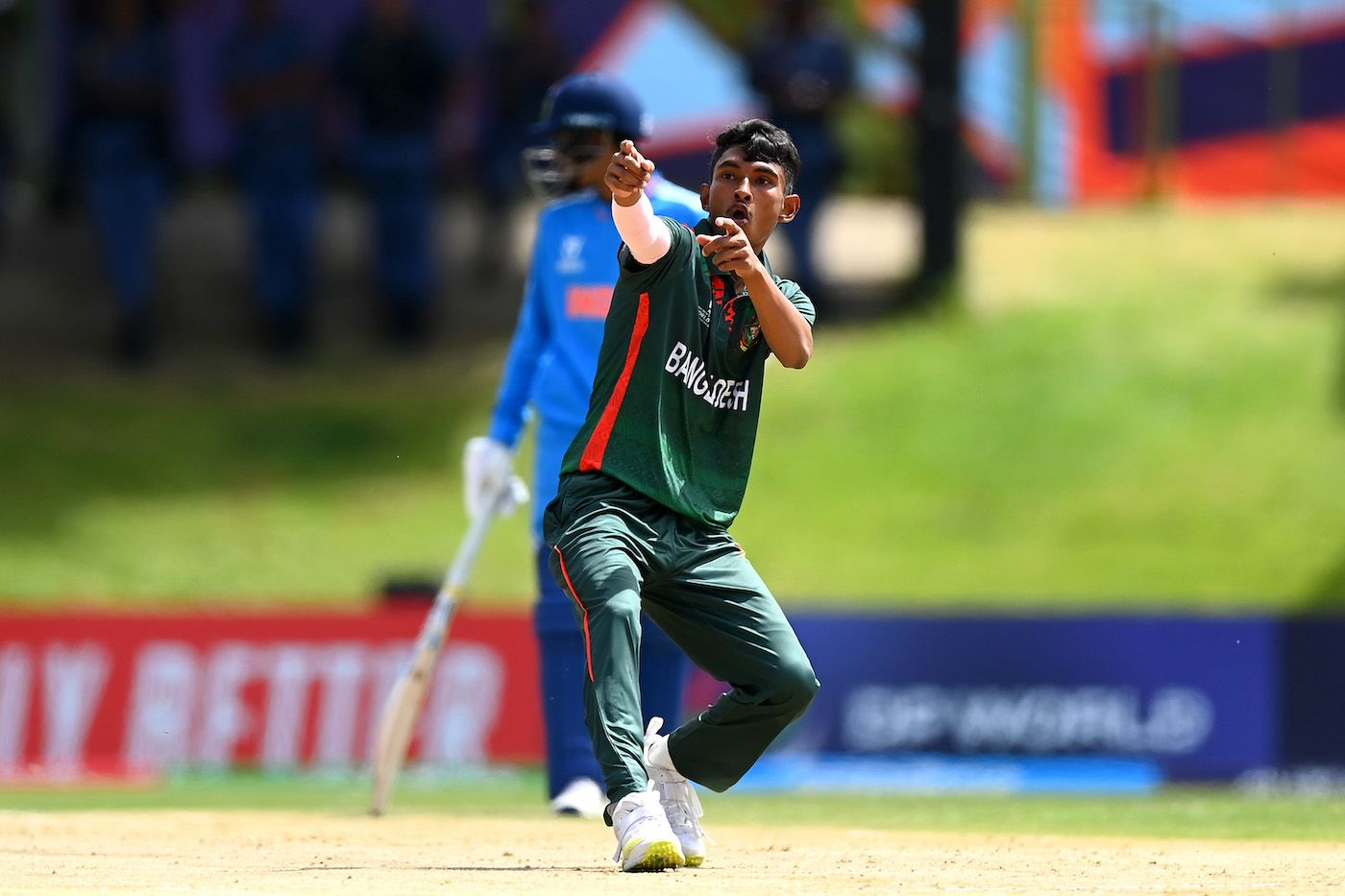 Maruf Mridha gave himself enough chances to show off his celebration