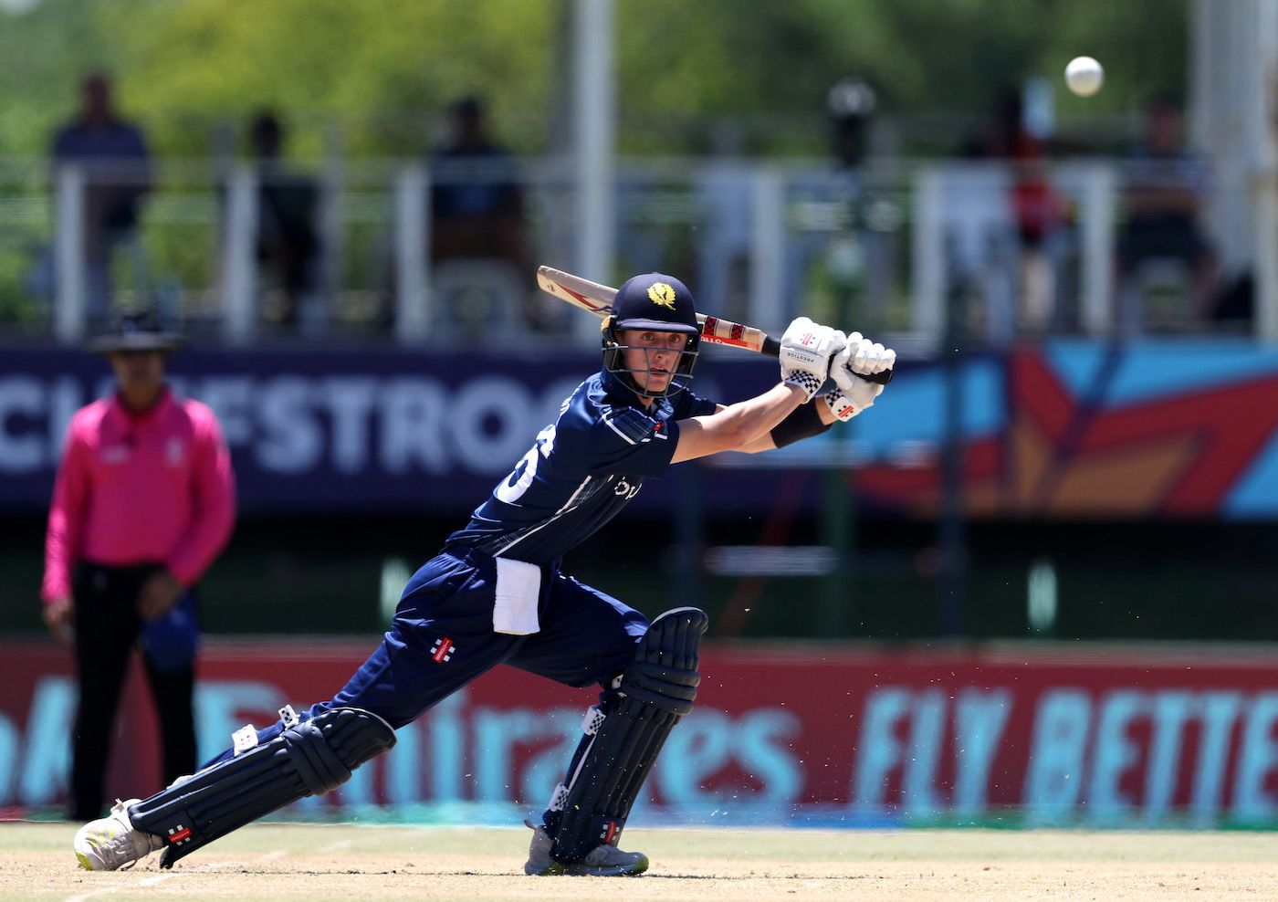 Captain Owen Gould top-scored for Scotland