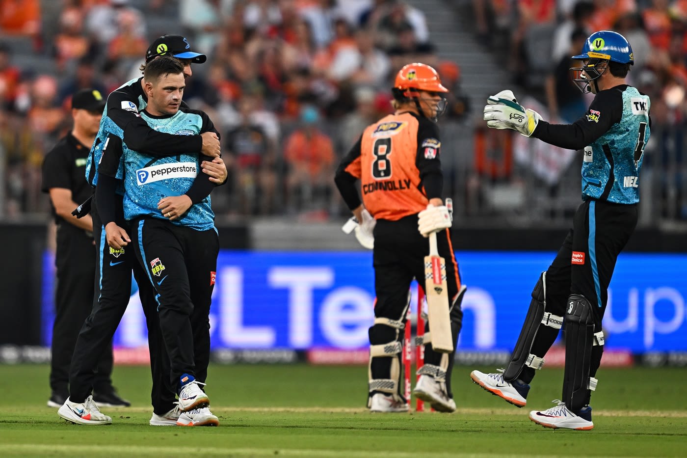 Cameron Boyce finished with three wickets
