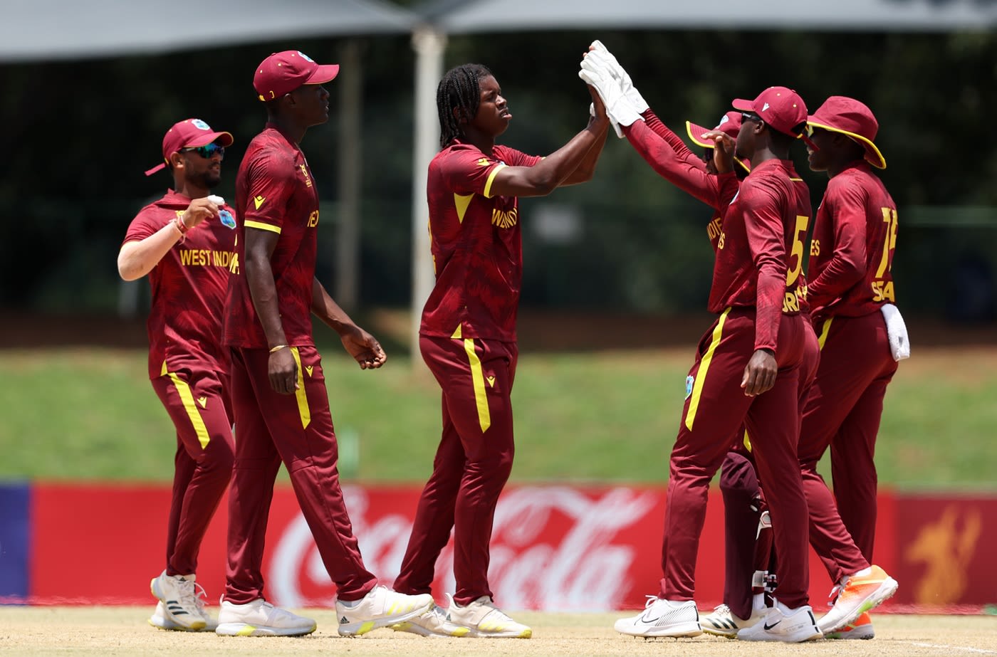 Isai Thorne took four wickets