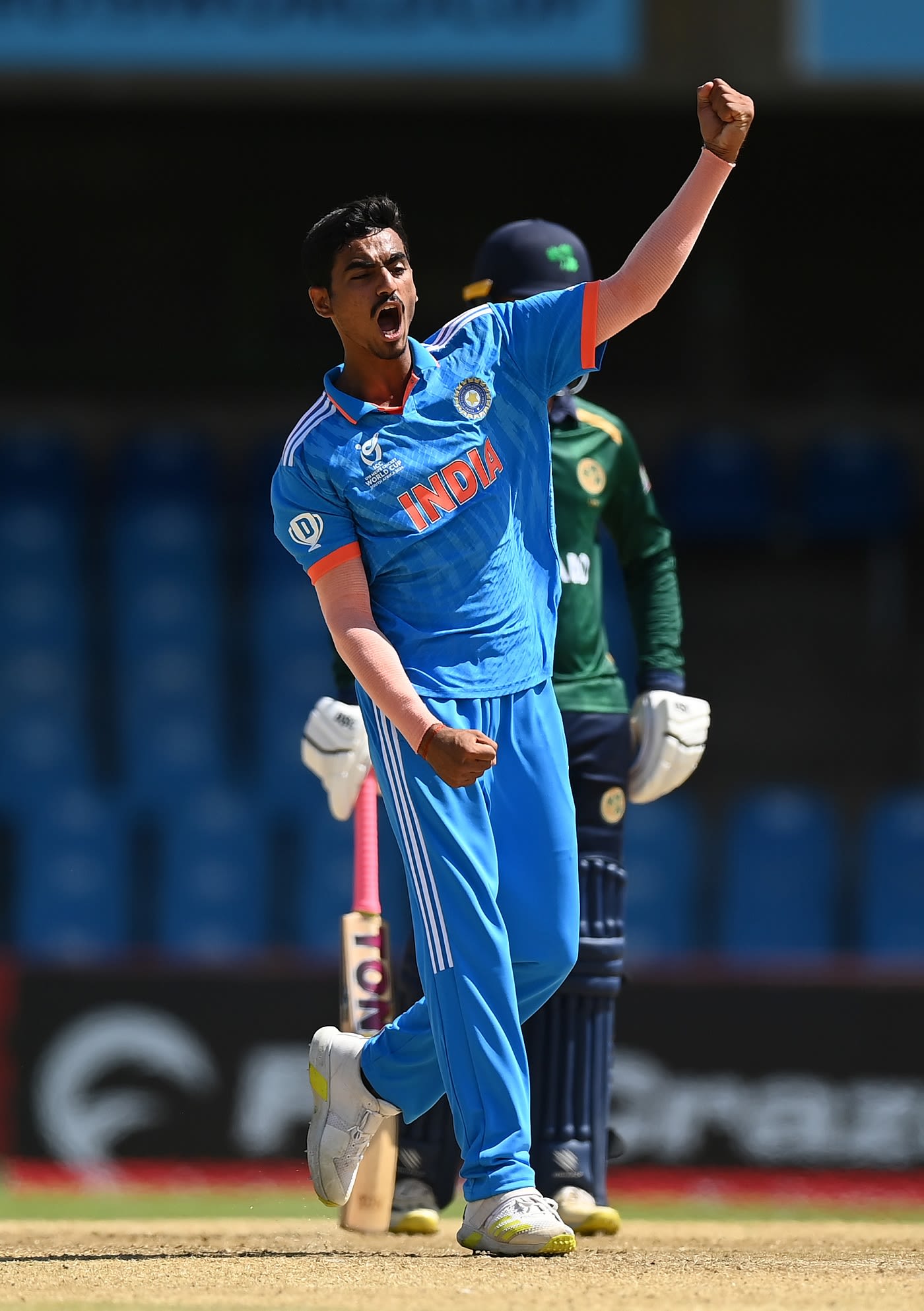 Naman Tiwari jolted Ireland with four wickets