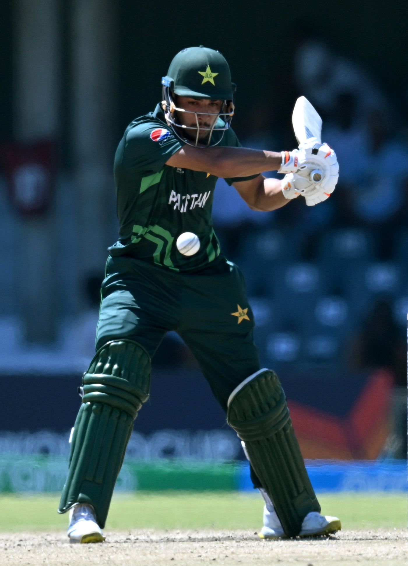Shahzaib Khan got to his half-century in 56 balls
