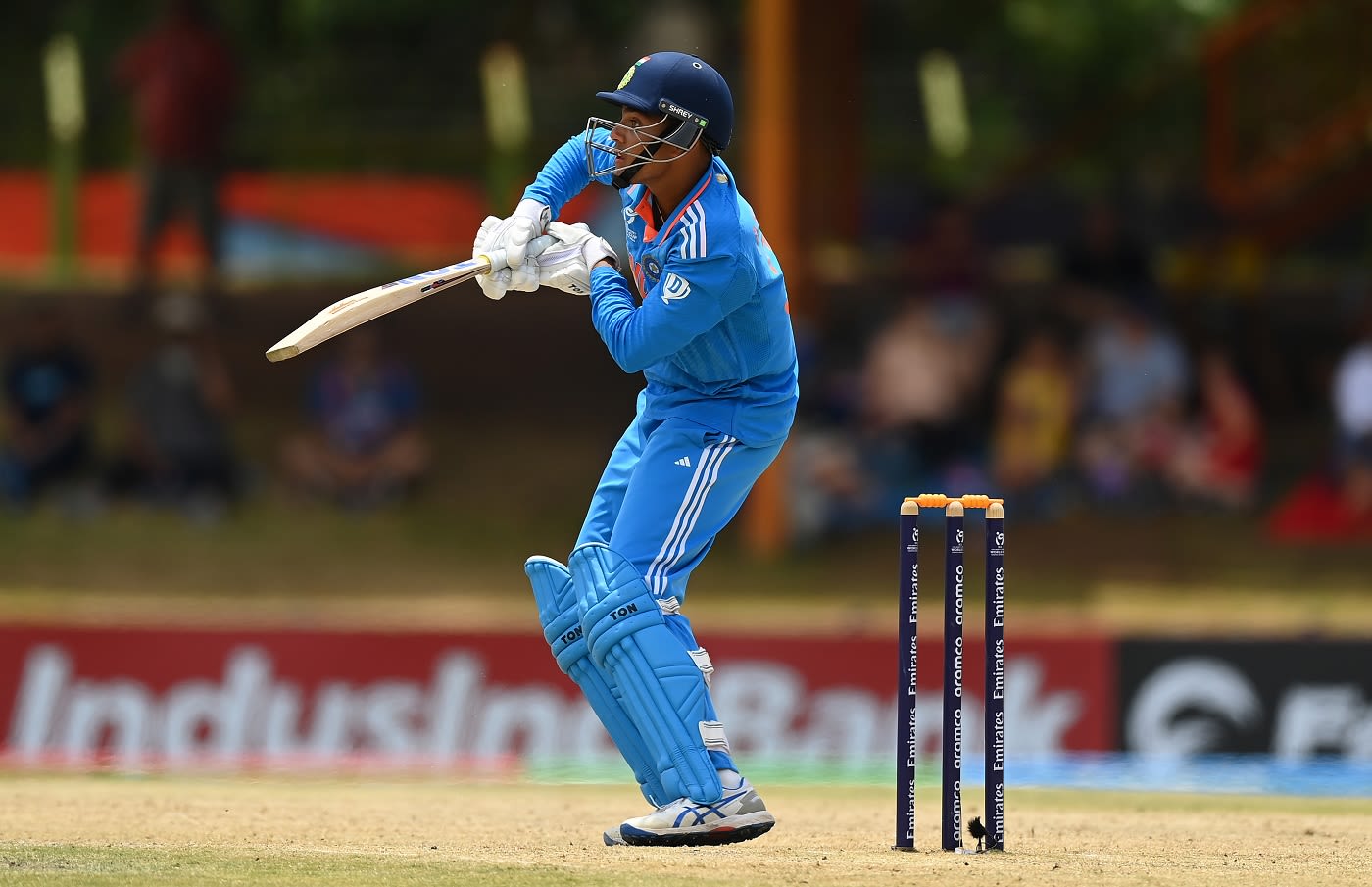 Arshin Kulkarni improvises during his knock