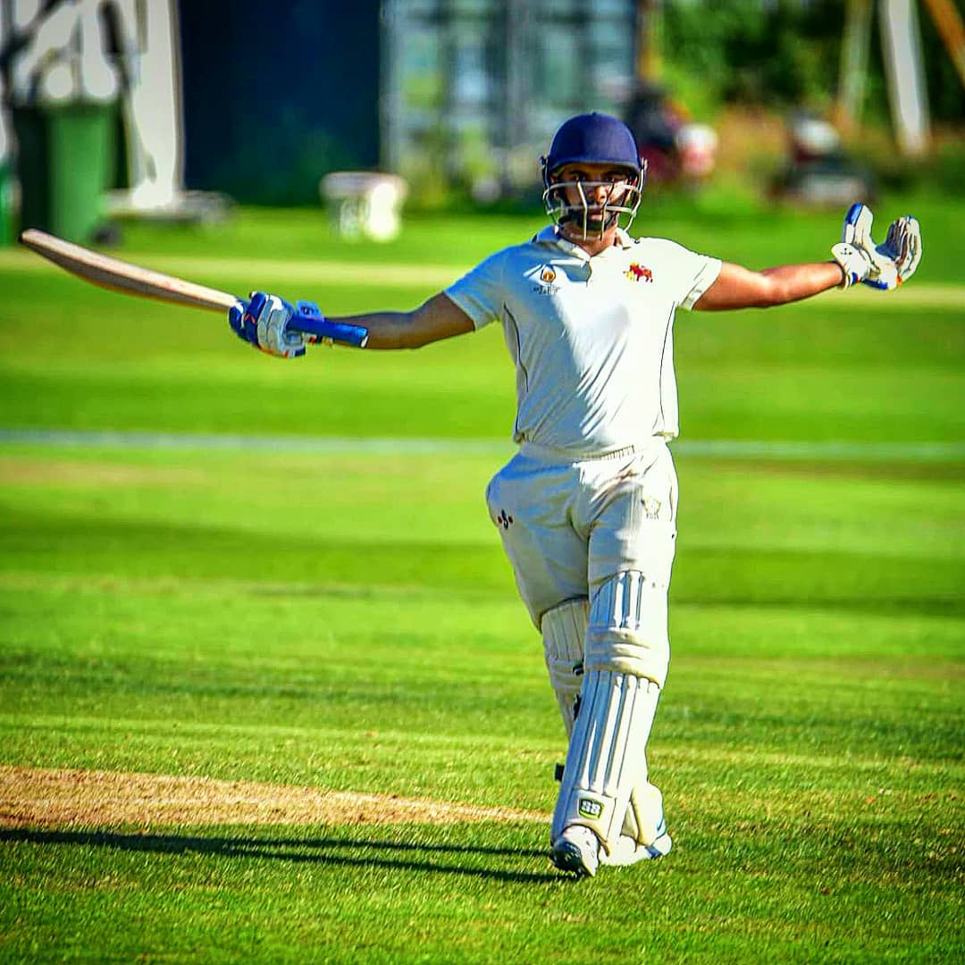 Agni Chopra during a game