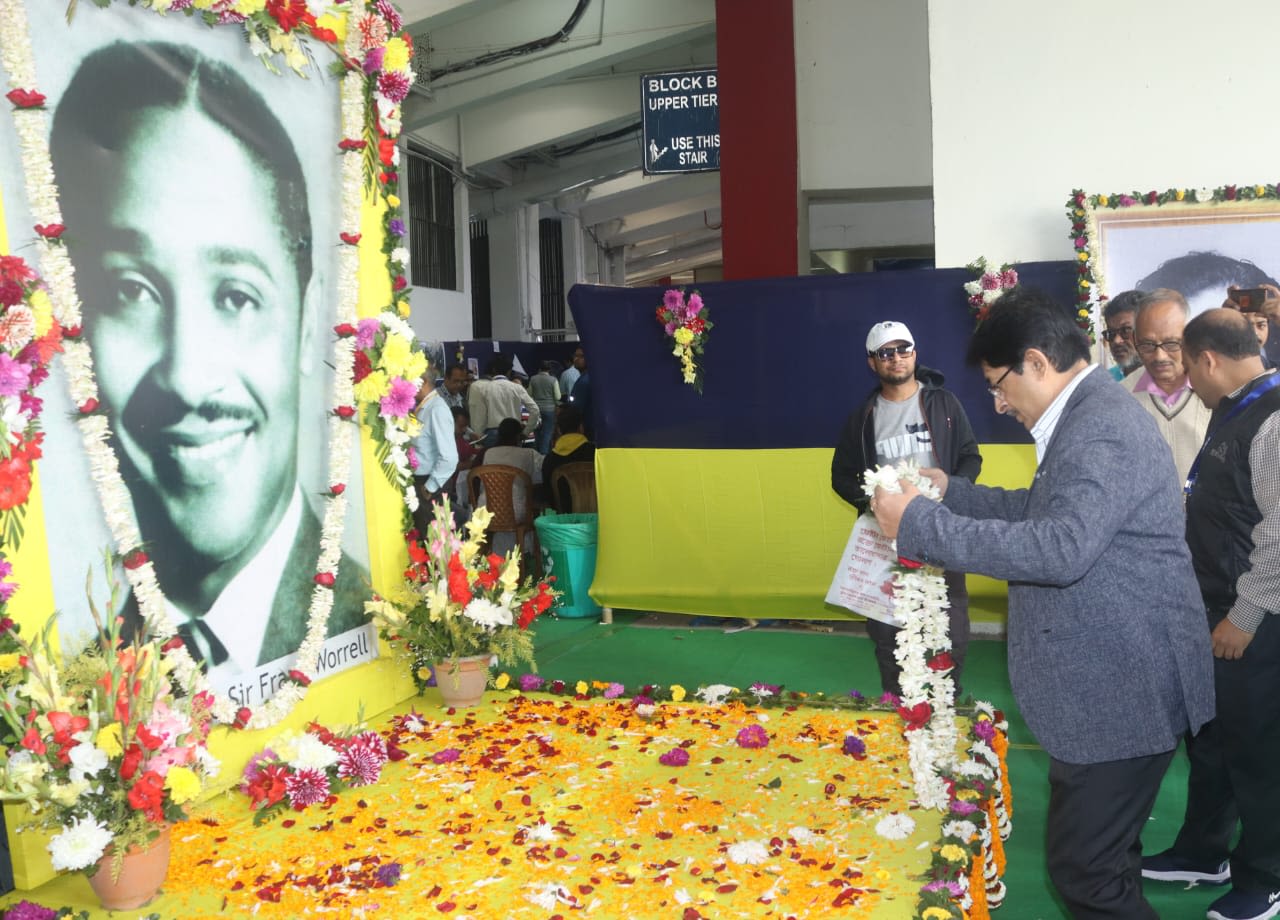 It was Frank Worrell Day at the Cricket Association of Bengal