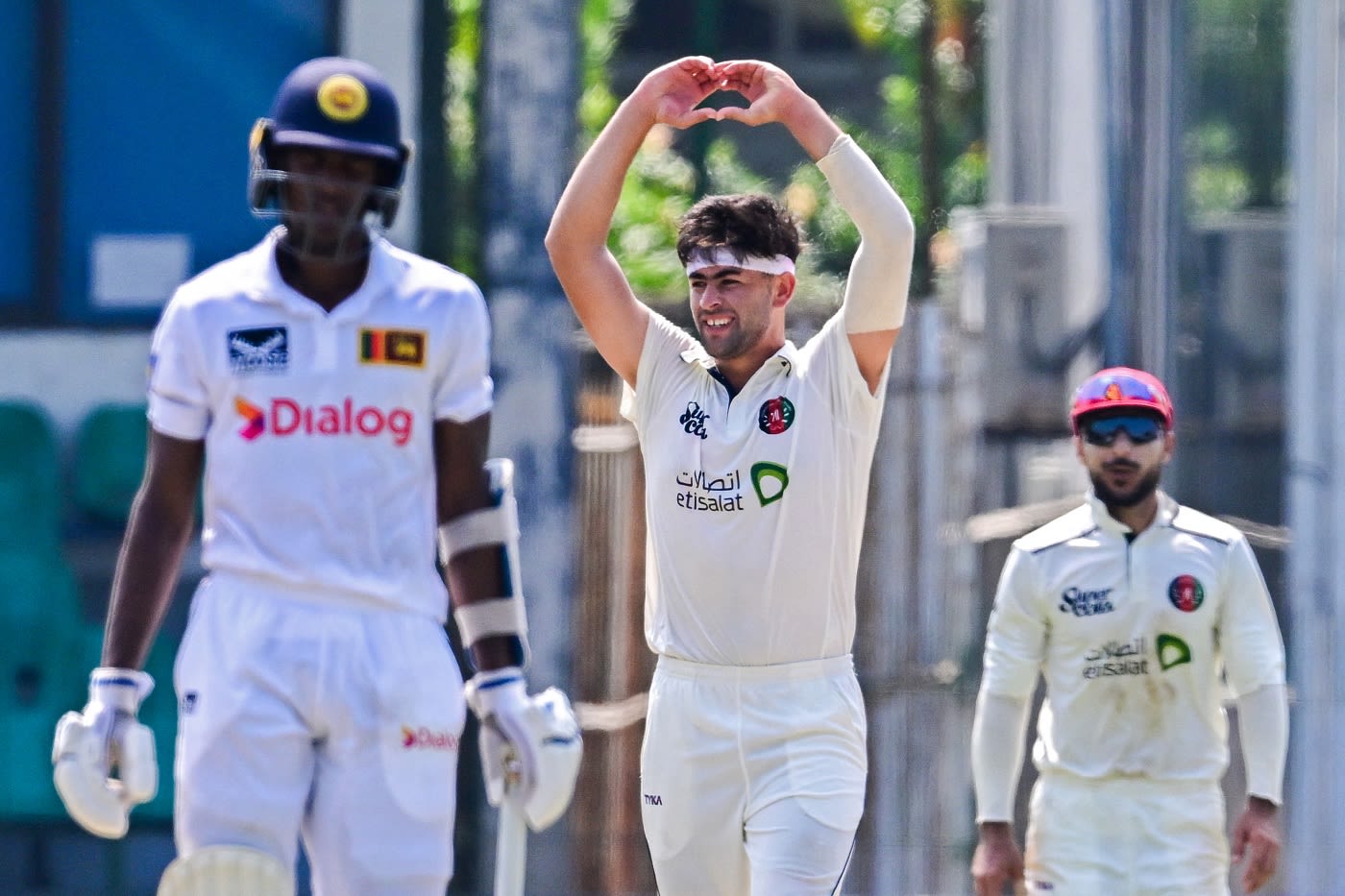 Naveed Zadran is all heart after castling Prabath Jayasuriya