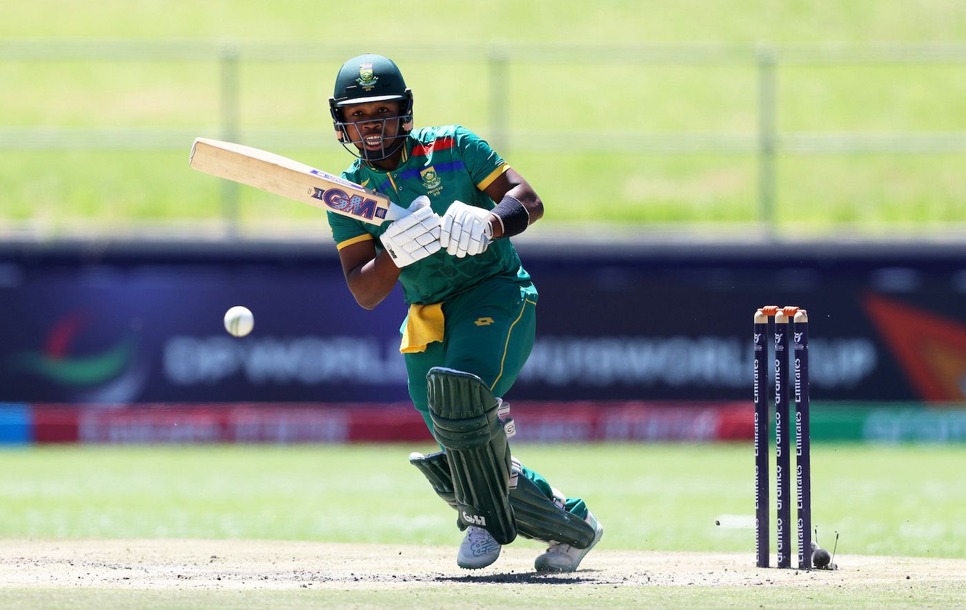 Richard Seletswane plays through the leg side