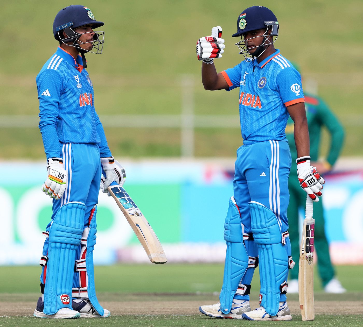 Uday Saharan and Sachin Dhas put on a crucial 171 for the fifth wicket