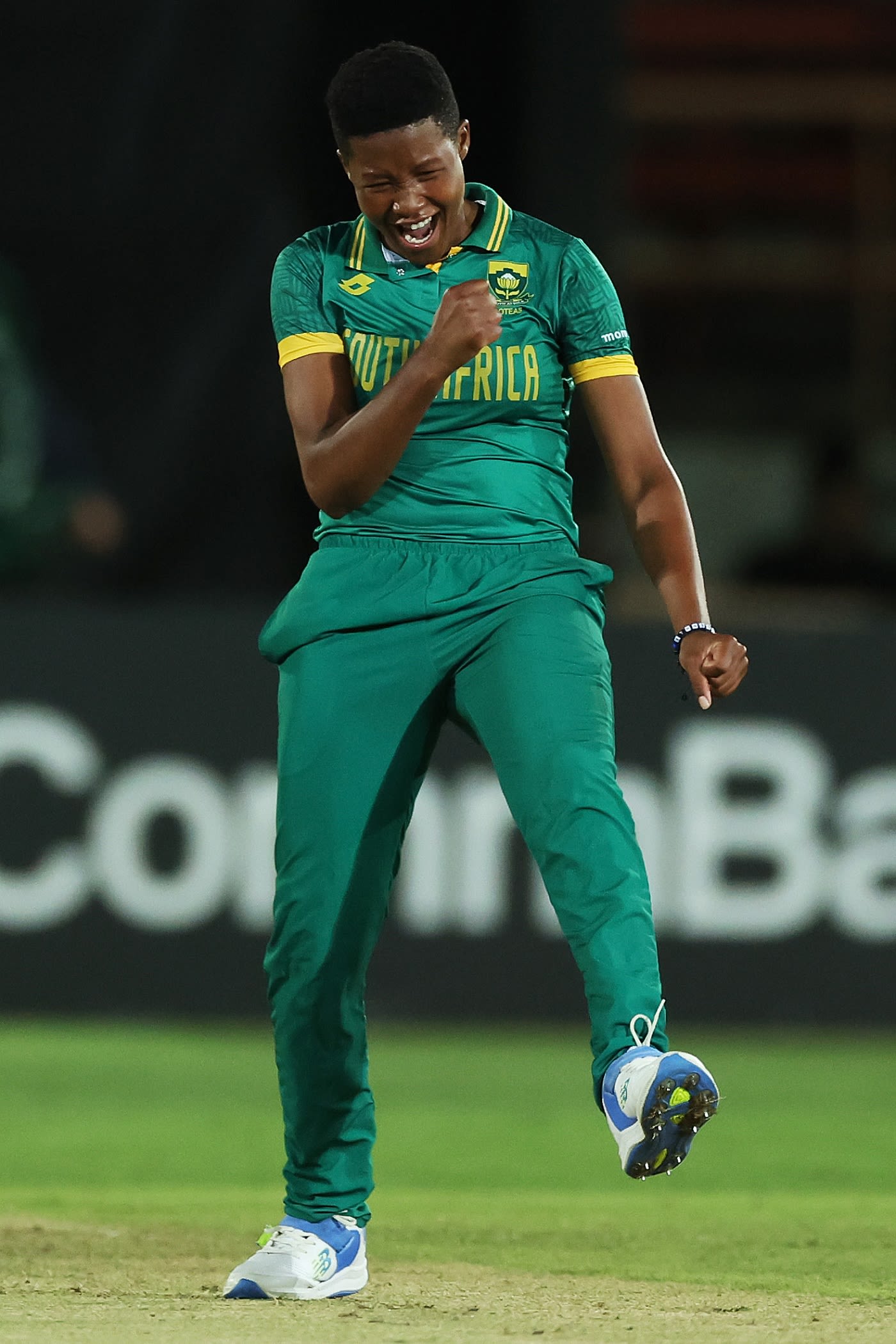 Ayanda Hlubi dismissed Ellyse Perry for her first ODI wicket