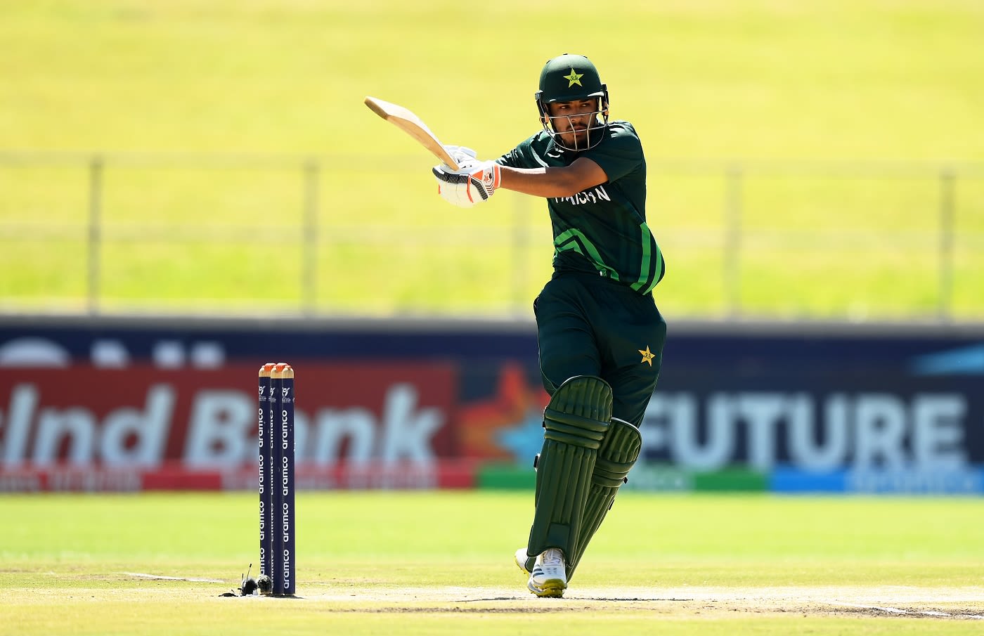 Shahzaib Khan got some luck early in his innings