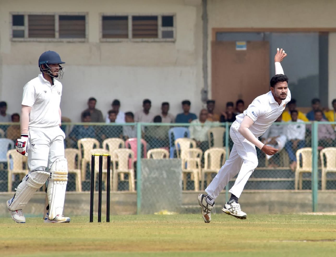 V Koushik has picked up 24 wickets in five games in this Ranji Trophy season
