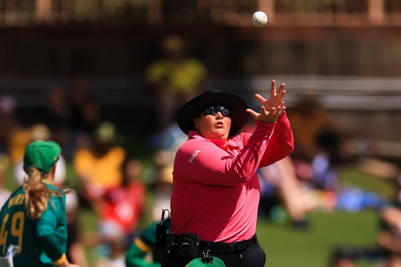 Sue Redfern is the first ICC-appointed female neutral umpire in a bilateral series