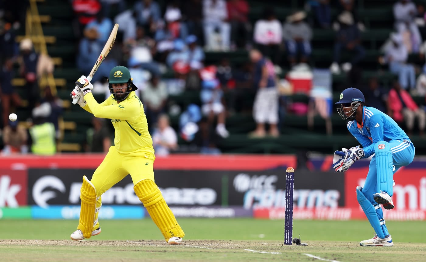 Harjas Singh started slow but was soon on the front foot