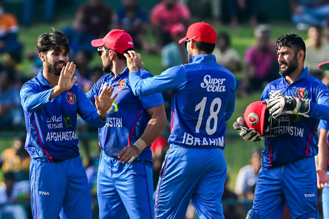 Qais Ahmad broke the century stand for Afghanistan
