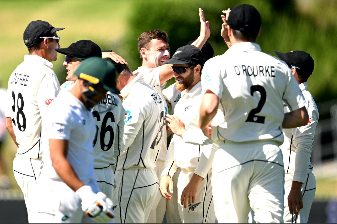 Matt Henry had Clyde Fortuin bag a golden duck