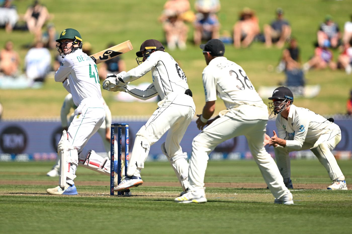 Ruan de Swardt was proactive at the start of his innings