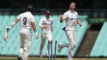Edwards out for 99 as Sutherland claims five in tight contest
