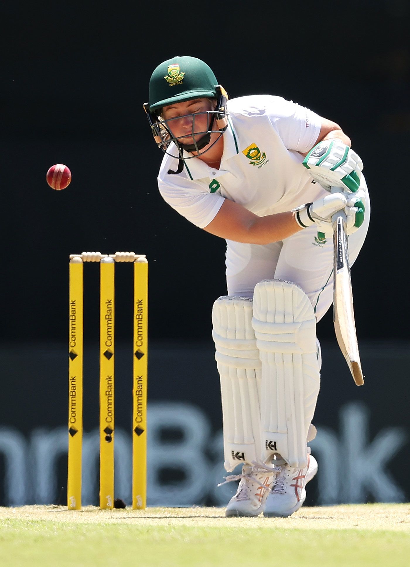 Delmi Tucker continued to repel Australia's attack