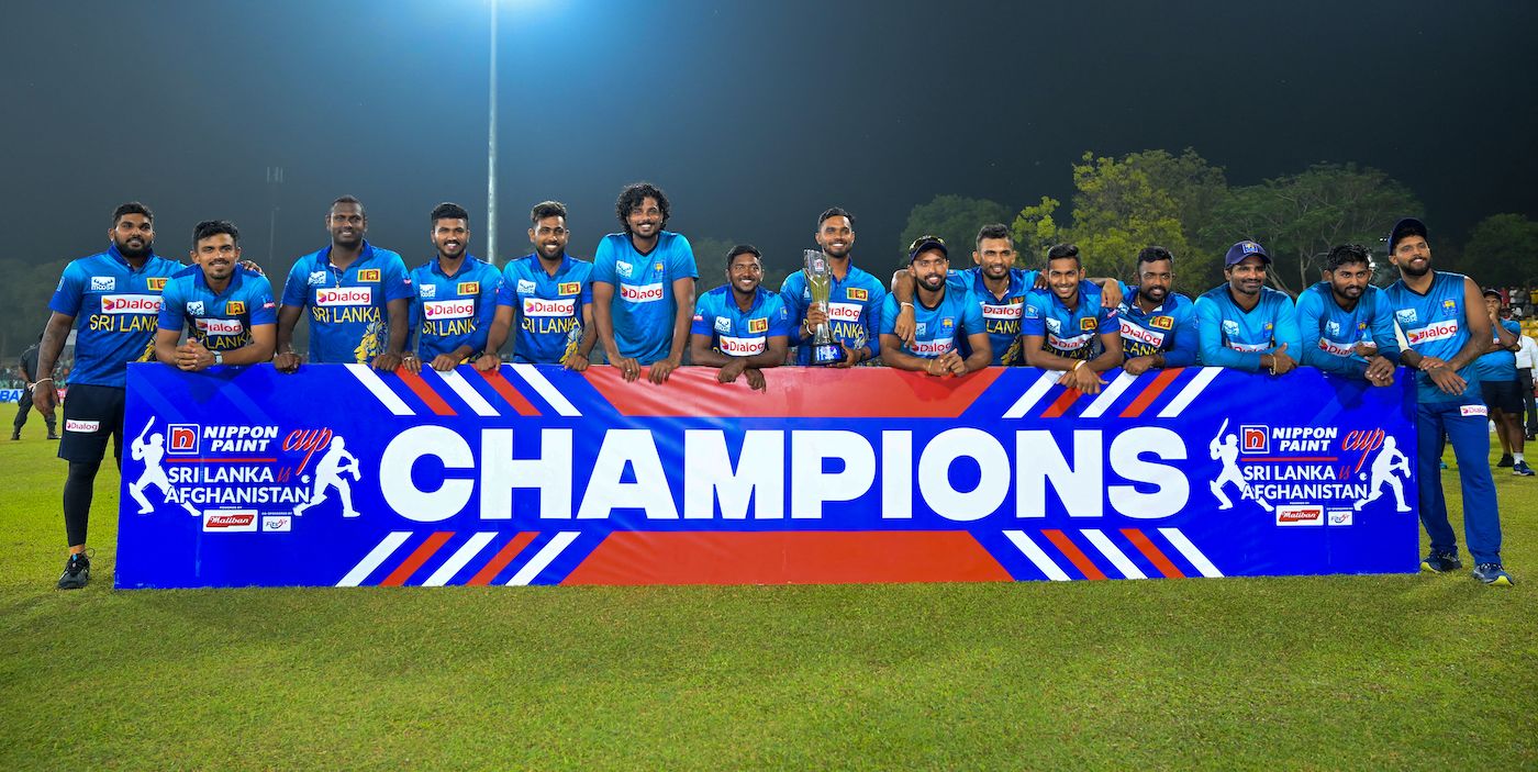 Sri Lanka won the T20I series 2-1