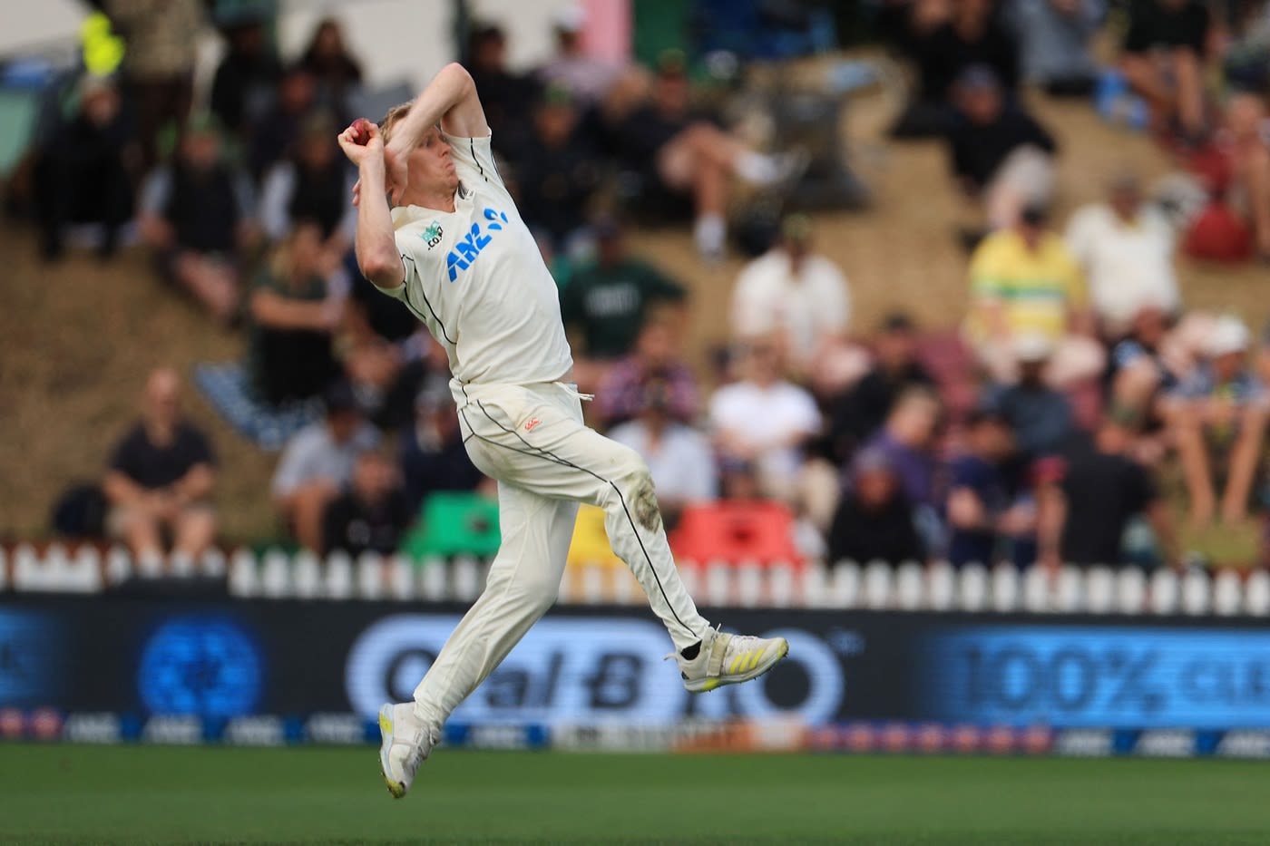 Scott Kuggeleijn gets into his delivery stride