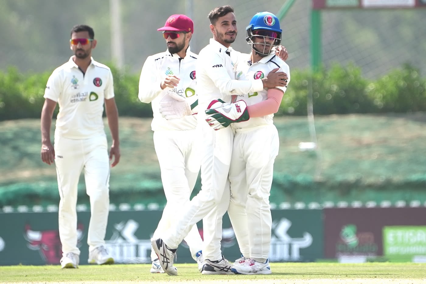 Zia-ur-Rehman claimed five wickets to put Ireland on the backfoot
