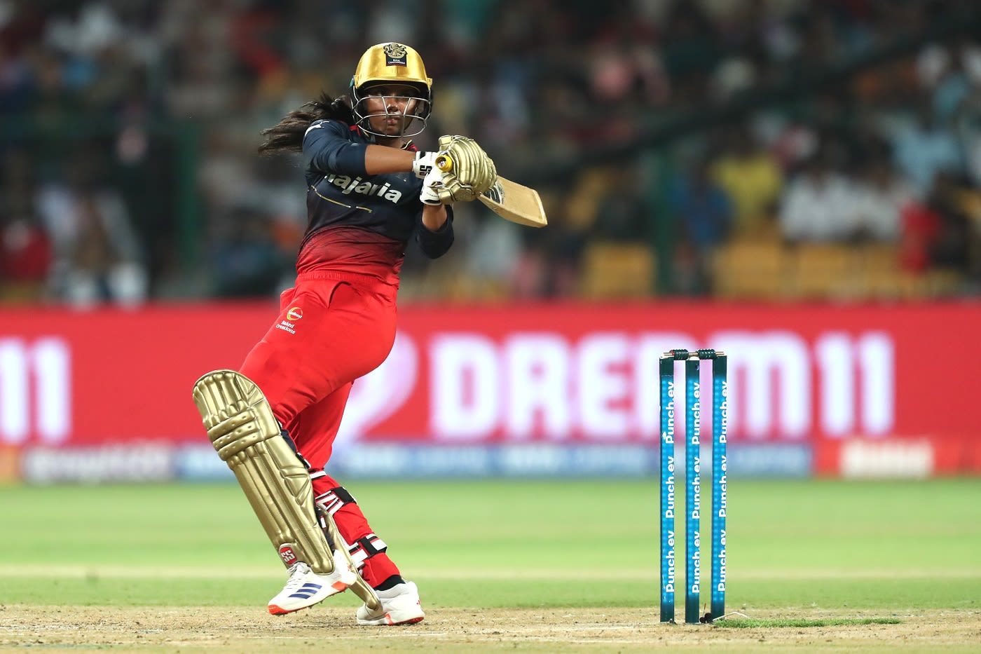 S Meghana struck 36 off 31 balls, falling in the penultimate over of the chase