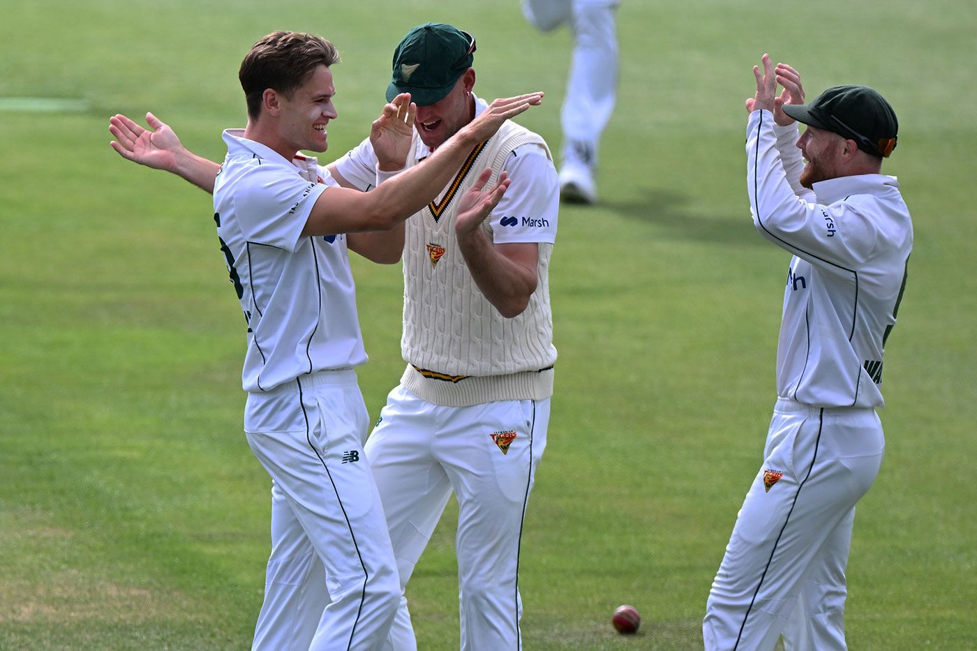 Iain Carlisle claimed the match-winning wicket