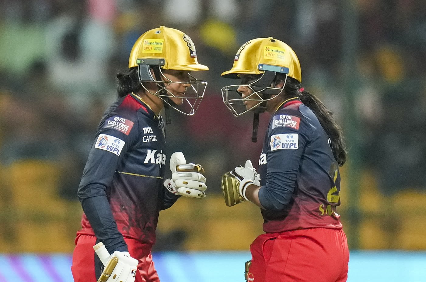 Smriti Mandhana and S Meghana were the new openers for RCB