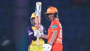 Beth Mooney 74*, Shabnam three-for keep Gujarat Giants' faint playoff hopes alive