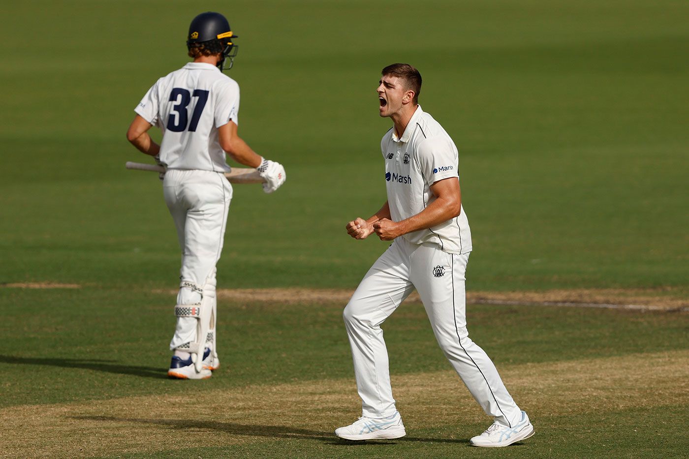 Liam Haskett played a key role in securing victory