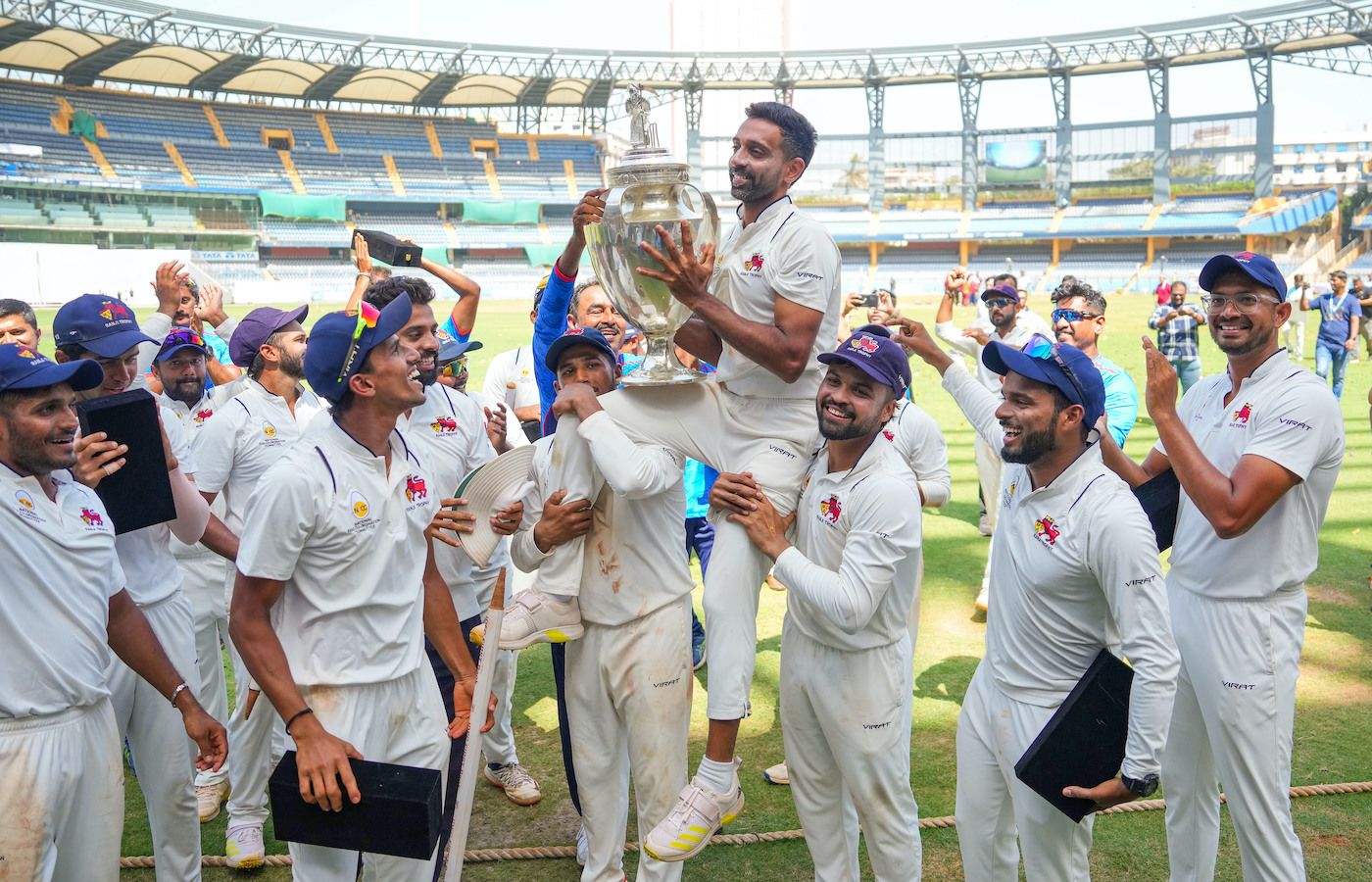Mumbai winning the Ranji Trophy gave Dhawal Kulkarni a dream send off