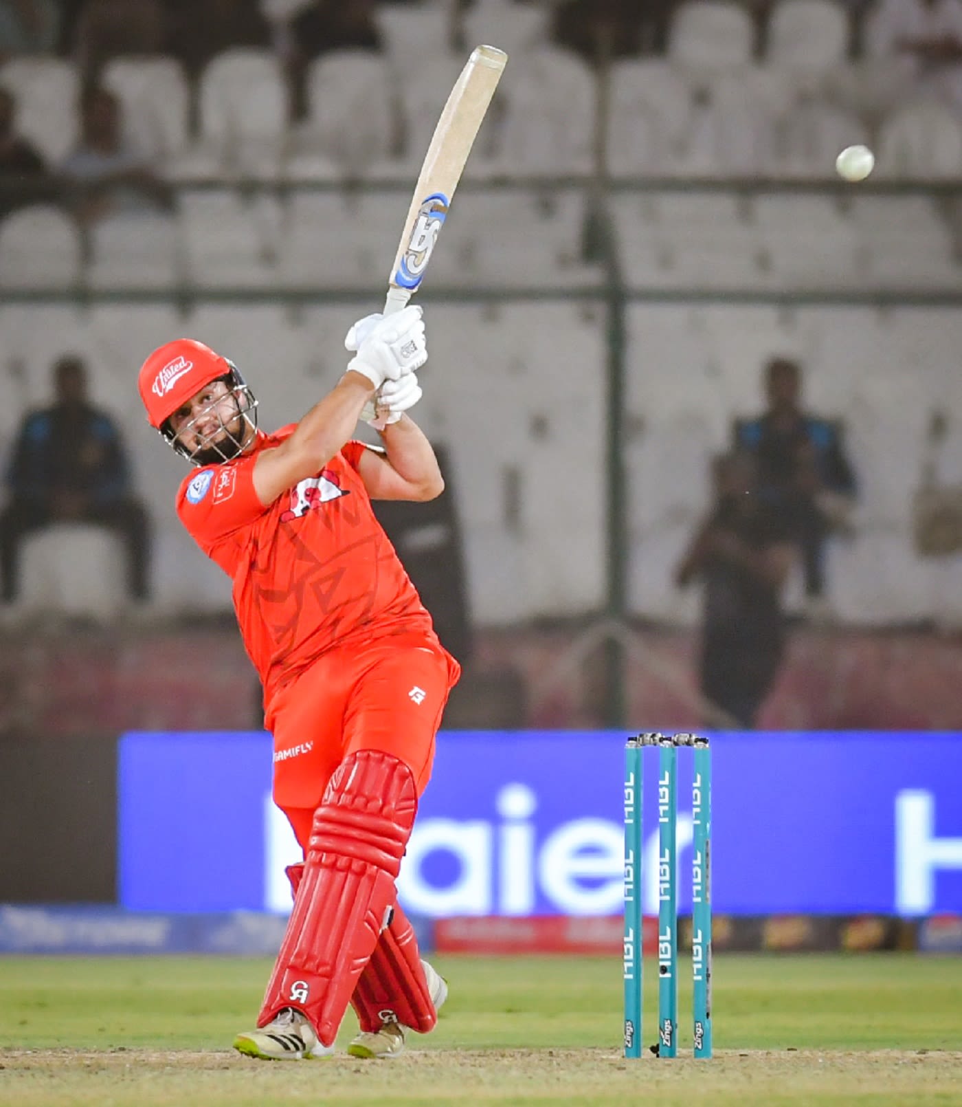 Haider Ali took swung his way to a match-winning fifty