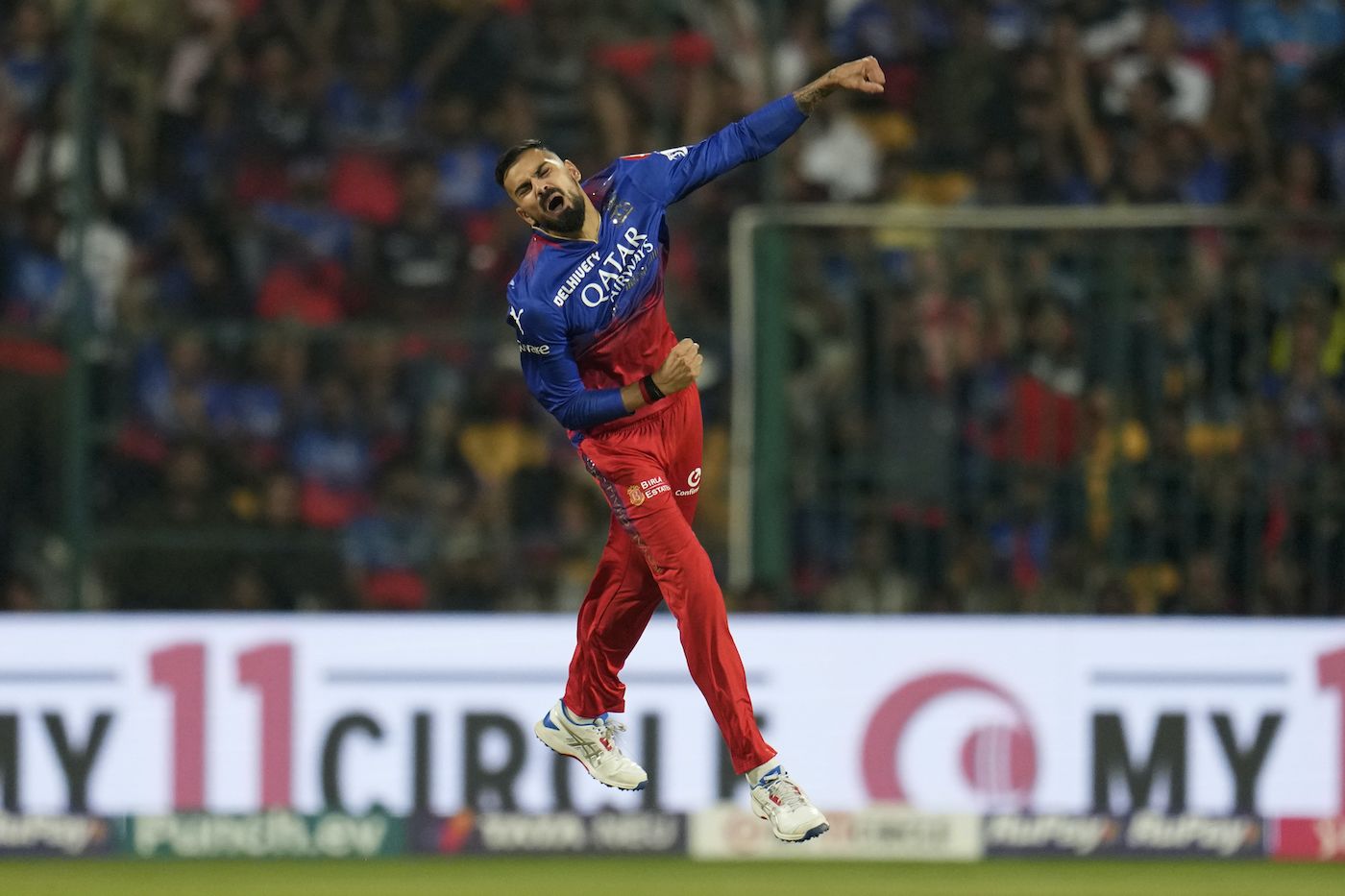 Mayank Dagar took the first wicket