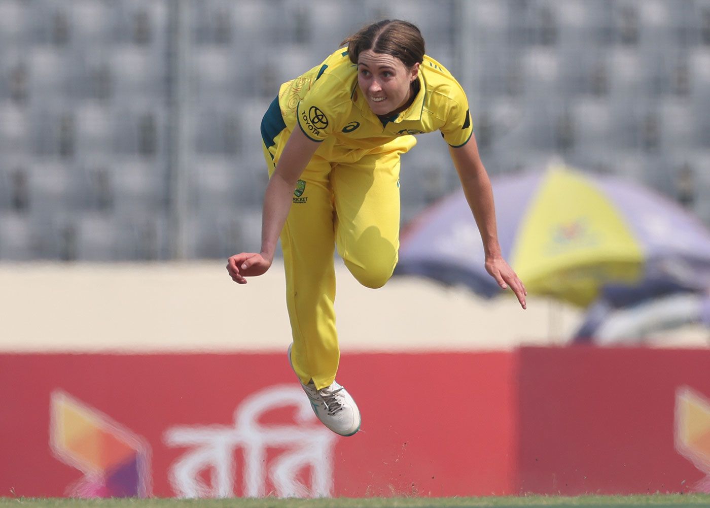 Tayla Vlaeminck made a mark on her return to Australia duty