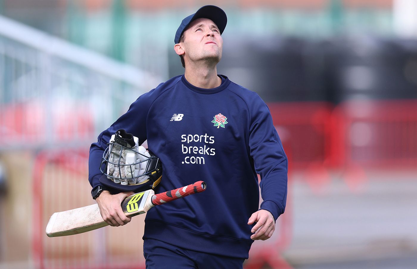Look up not down: Tom Hartley hopes for a break in the weather