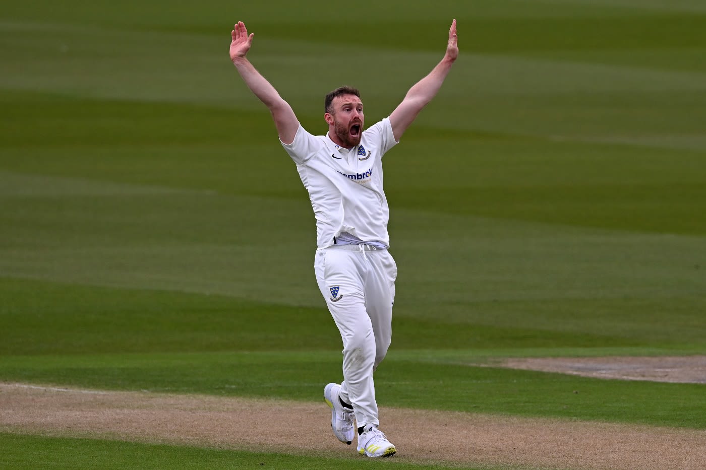 Danny Lamb struck twice in his opening spell
