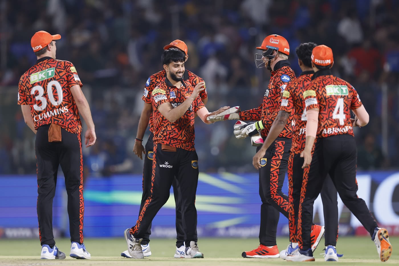 Mayank Markande struck in his first over to dismiss Jake Fraser-McGurk