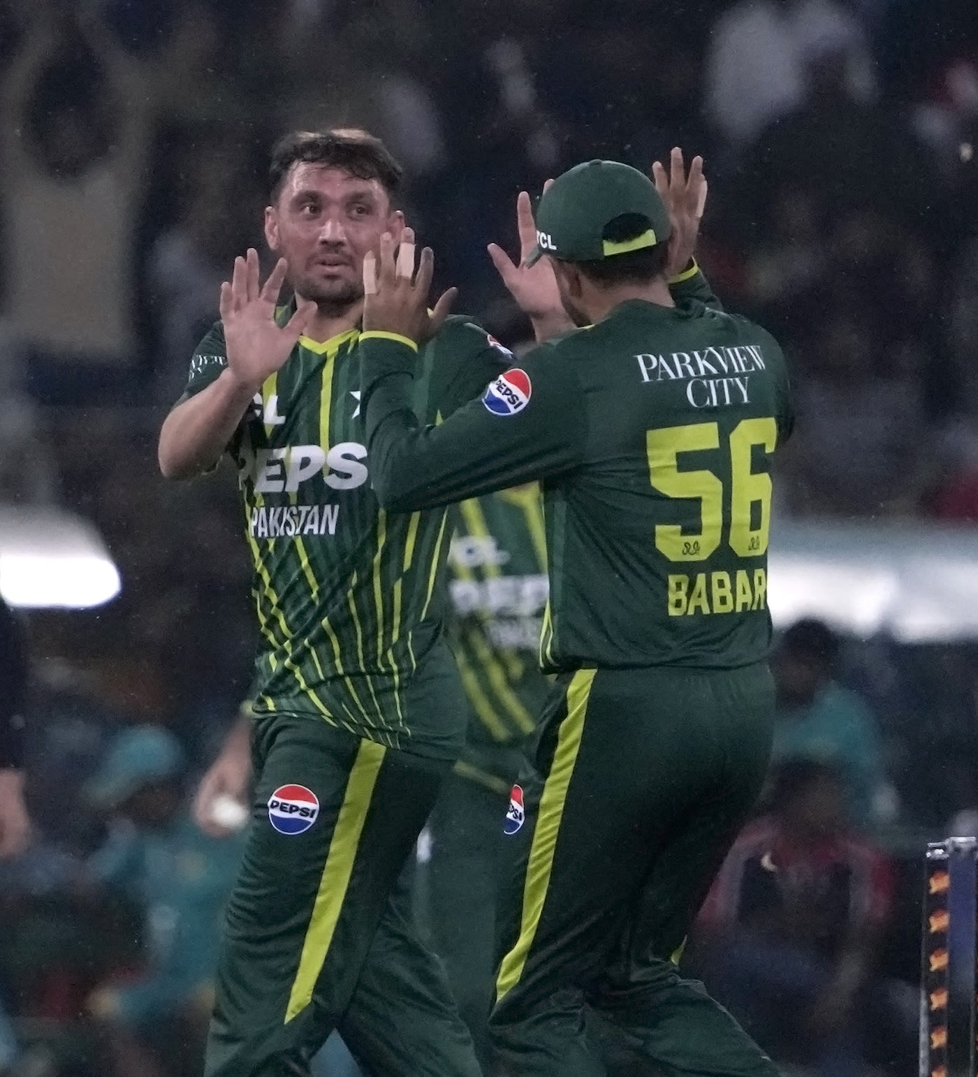 Zaman Khan got Pakistan their first wicket