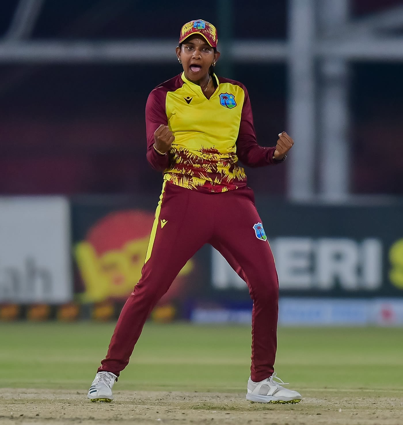 Karishma Ramharack struck thrice in an over to derail Pakistan