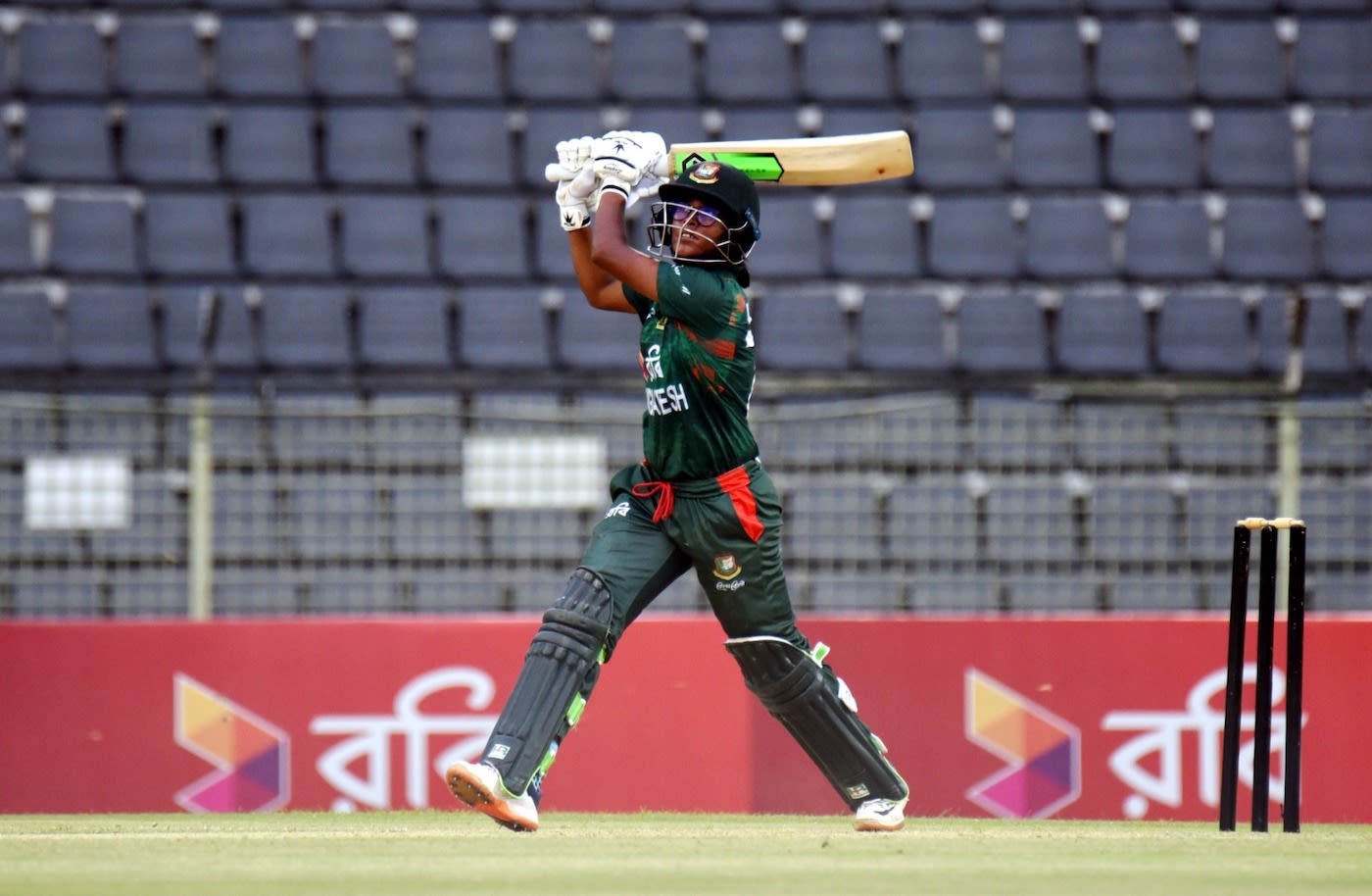 Murshida Khatun top scored with 46 off 49 balls