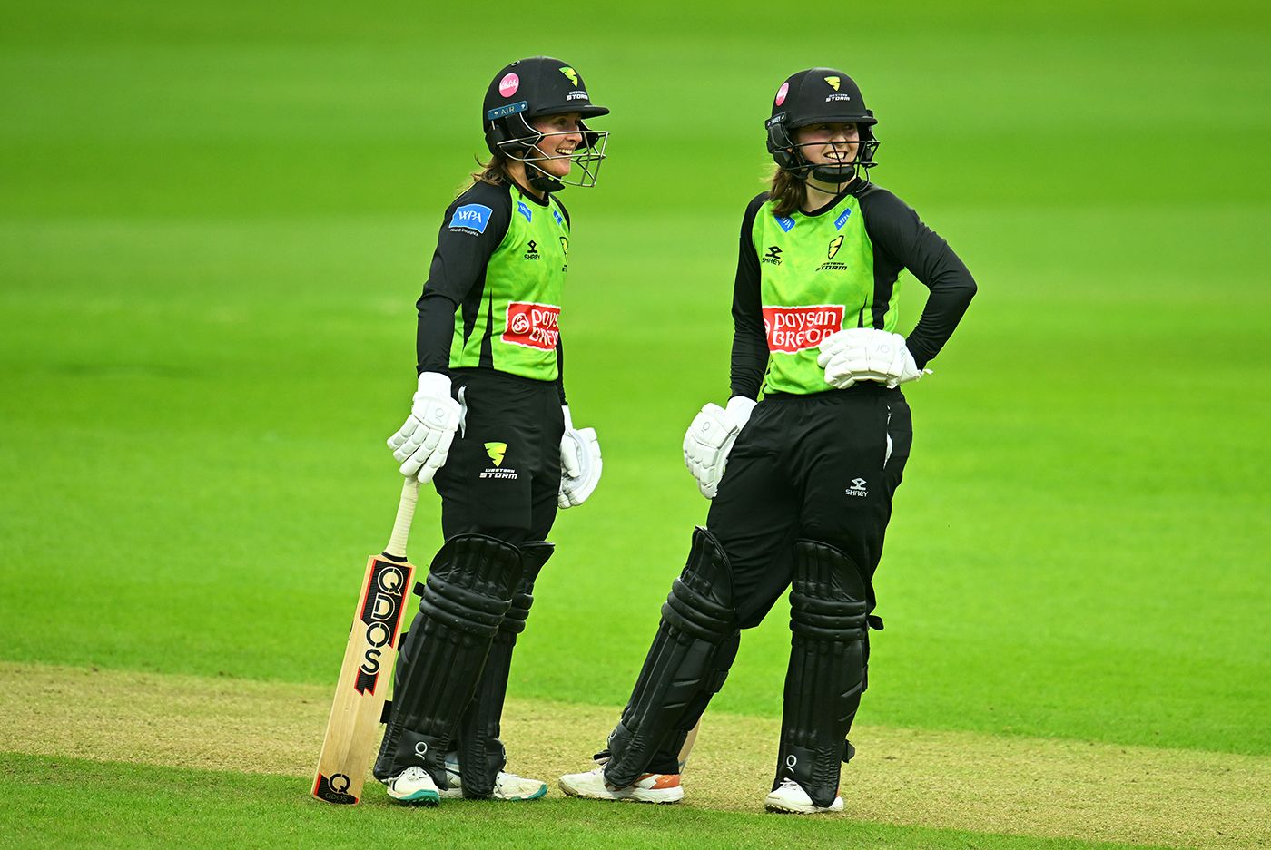Sophie Luff and Fran Wilson put on 131 runs together