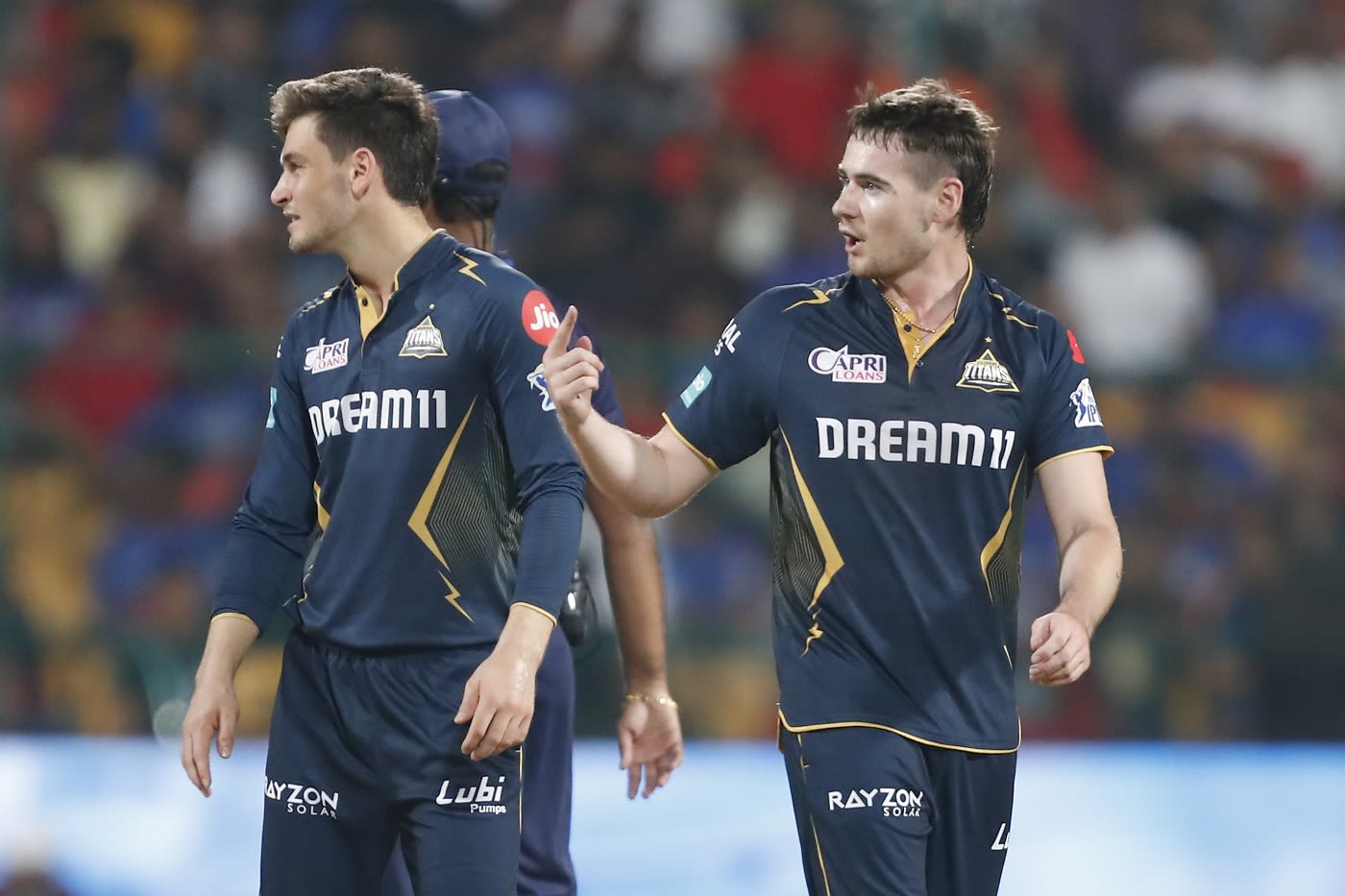 Josh Little and Noor Ahmad damaged RCB's chase