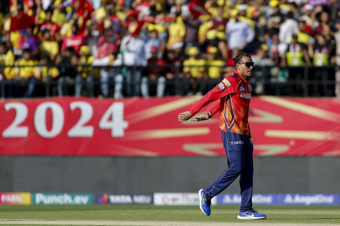 Rahul Chahar took 3 for 23 off his four overs