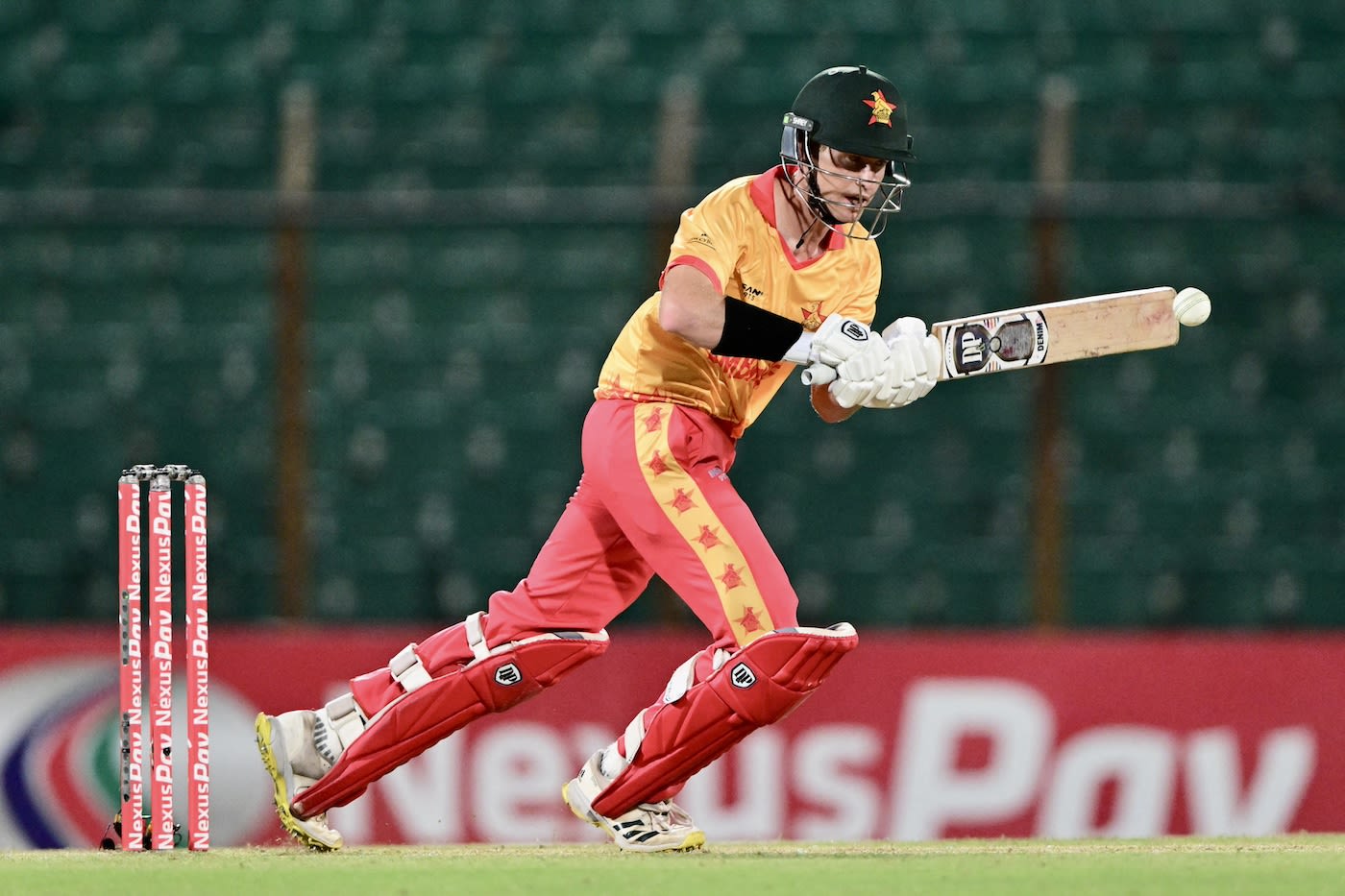 Johnathan Campbell was impressive on his debut for Zimbabwe